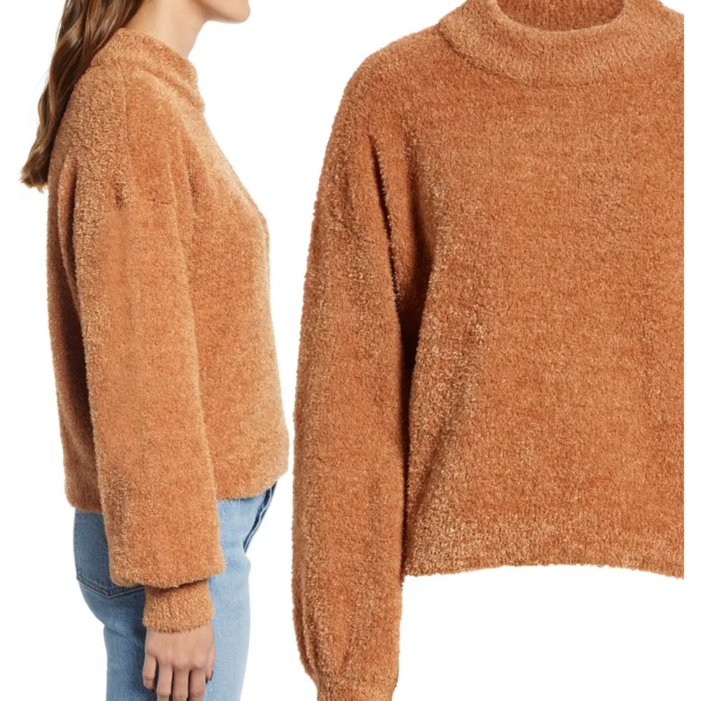 CODEXMODE Cozy Chenille Sweater | Size M | Blush